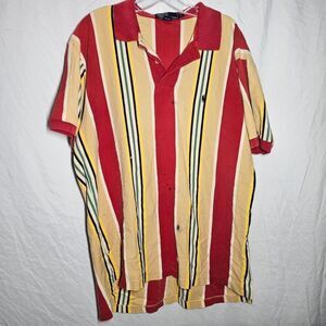 vintage 90s polo ralph lauren striped polo shirt